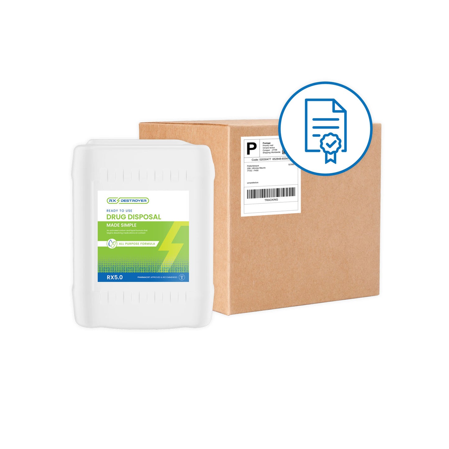 Rx Destroyer™ All-Purpose, 5 Gallon Container