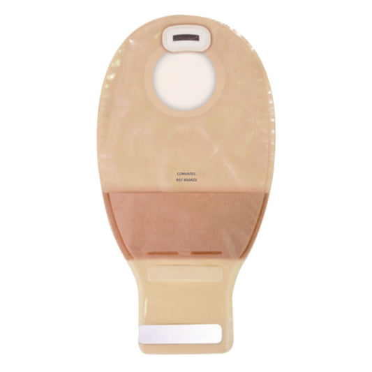 Closed-End Pouch, 12", 1-Sided Comfort Panel, Tail Closure, Filter, Transparent, 2 3/4" Flange, 10/bx