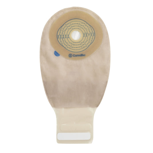 Drainable Pouch, 12", 1-Sided Comfort Panel, Cut-to-Fit Modified Stomahesive Skin Barrier, InvisiClose® Tail Closure, Filter, Transparent, 13/16" - 2 3/4" Stoma, 10/bx (27 cs/plt)
