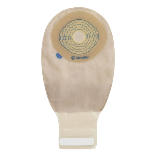 Drainable Pouch, 12", 2-Sided Comfort Panel, Cut-to-Fit Modified Stomahesive Skin Barrier, InvisiClose® Tail Closure, Filter, Tan, 13/16" - 2 3/4" Stoma, 10/bx