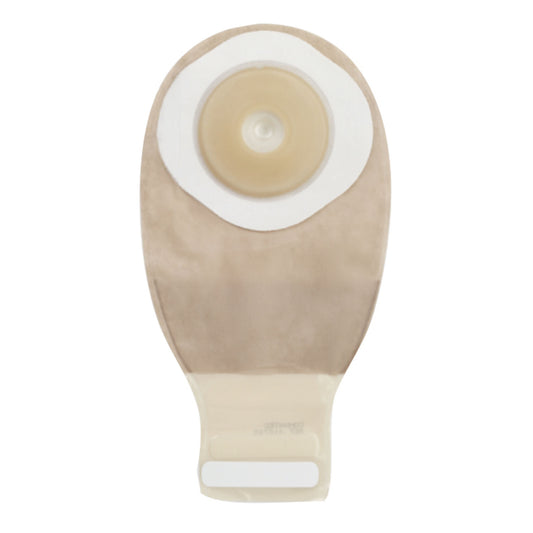 Drainable Pouch, 12", 2-Sided Comfort Panel, Pre-Cut Convex Durahesive Skin Barrier, InvisiClose® Tail Closure, Filter, Opaque, 1 1/4" Stoma, 10/bx