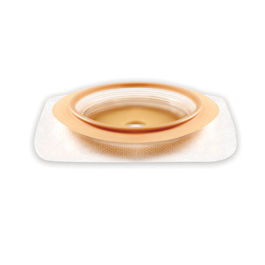 Durahesive Skin Barrier with Acrylic Collar, 1 3/4" Flange, Tan, 1/2" - 13/16" Stoma Opening, 10/bx
