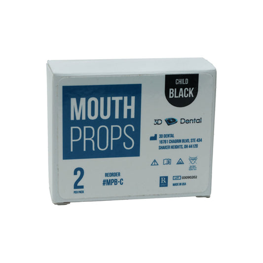 Mouth Props, Child, Black-2/PK
