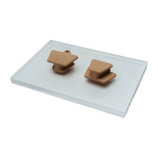 Mouth Props, Small Child, Tan, Silicone-2/PK
