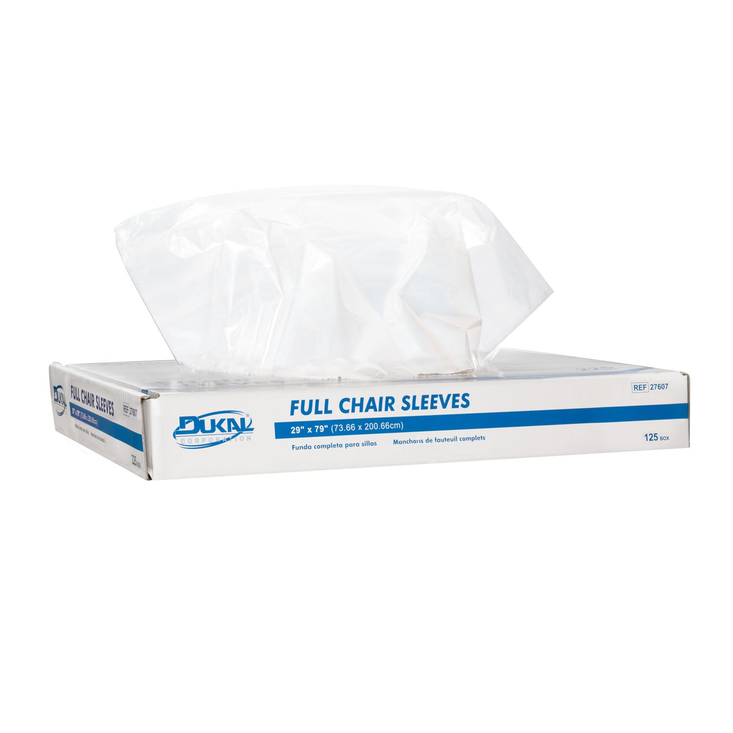 Chair Sleeves, Full Size, 29" x 80", 125/bx, 3 bx/cs (42 cs/plt)