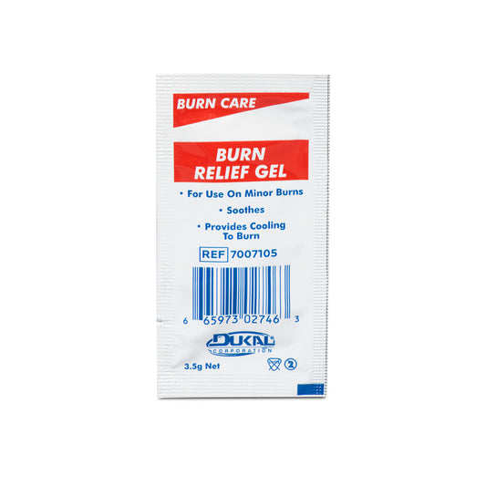 Burn Gel Sachet, 3.5g, Sterile, 6/bx, 100 bx/cs