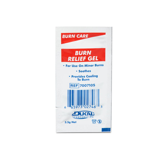 Burn Gel Sachet, 3.5g, Bulk, Sterile, 1000/cs