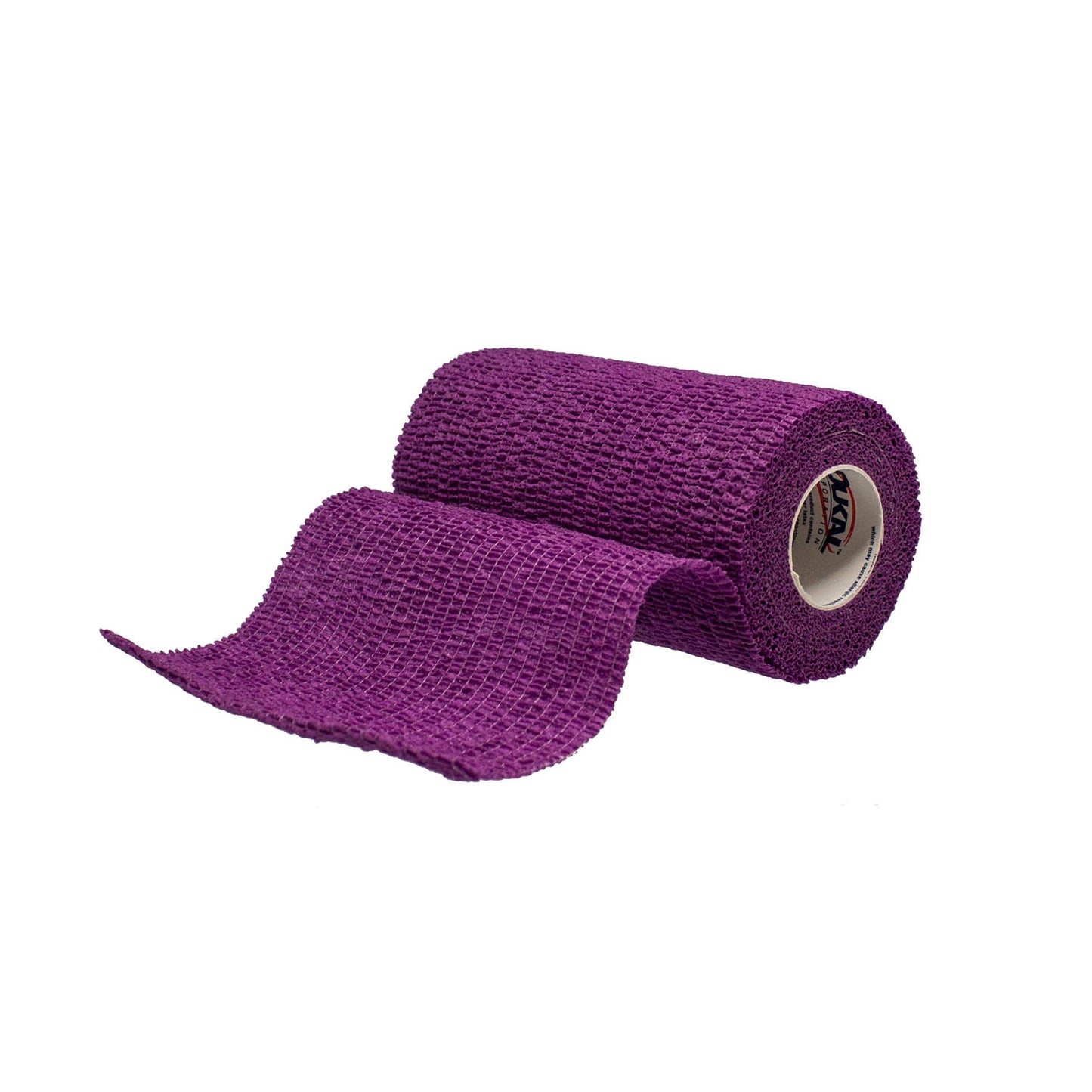 Bandage, Cohesive, 4x5 yds, Latex Free Non-Sterile, Purple, 1 rl/pk, 18 pk/bx (LF) (6/cs, 24 cs/plt)