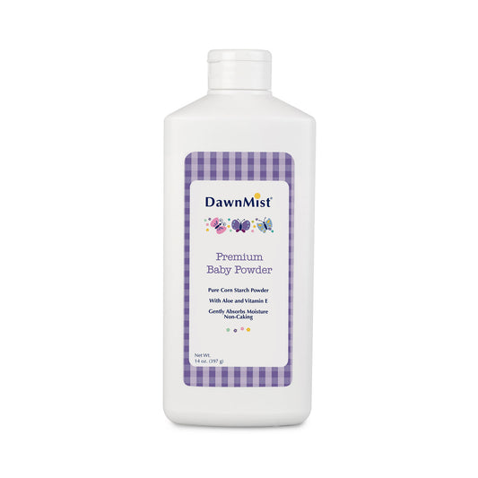 Baby Powder, Corn Starch, Premium, 14 oz, 24/cs (Not Available for sale into Canada)