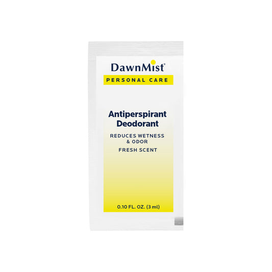 Deodorant Gel, Single Use, .10 oz Packet, 200/bg, 5 bg/cs (Not Available for sale into Canada)