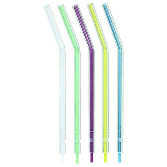 Color-Brite Air/Water Syringe Tips, Disposable, Assorted Colors, 250/bg