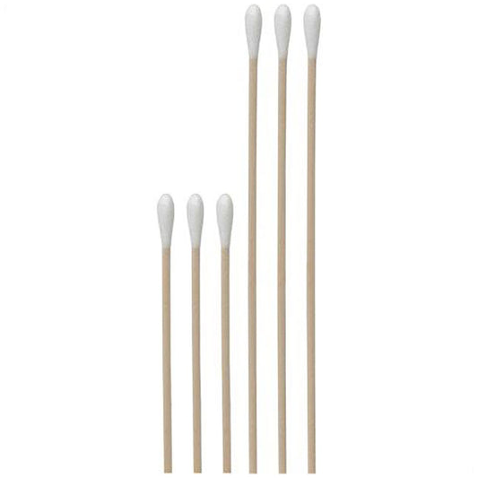 Cotton Tip Applicators, 6", 100/bg, 10 bg/bx, 10 bx/cs