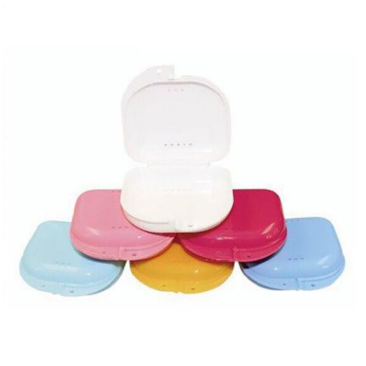 Retainer Boxes, 3" x 3-1/8" x 1-1/8", Assorted Colors, 12/bg