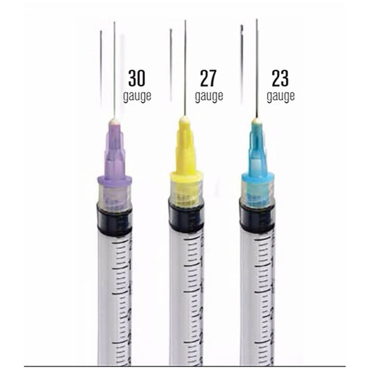 Irrigation Probes, Luer Lock, 23G, Side Port, Blue Hub, 100/bx