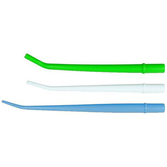 Aspirator Tips, Green, 1/4" x 6-1/4", 25/bg, 10 bg/cs