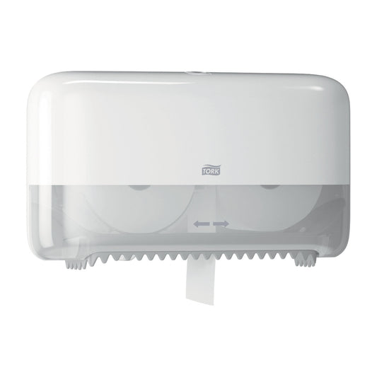 Elevation Bath Tissue Dispenser, Coreless, High Capacity, Universal, White, T7, Plastic, 8.2" x 14.2" x 5.1" (234 cs/plt)