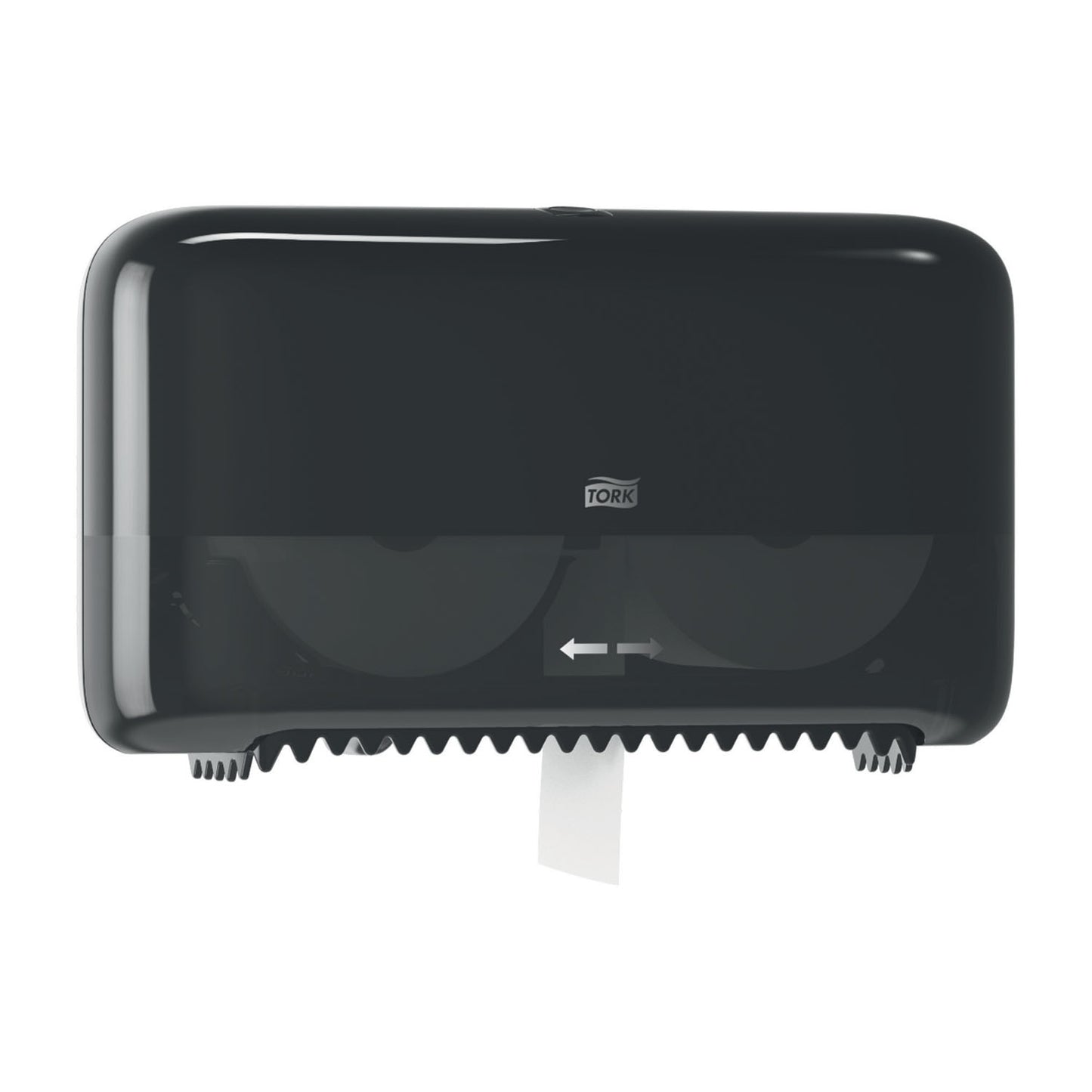 Elevation Bath Tissue Dispenser, Coreless, High Capacity, Universal, Black, T7, Plastic, 8.2" x 14.2" x 5.1" (234 cs/plt)