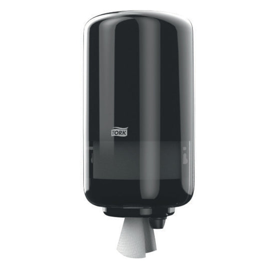 Centerfeed Dispenser, Mini, Universal, Black, M1, Plastic, 13.1" x 6.9" x 6.5" (210 cs/plt)