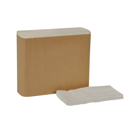 Dinner Napkin, Universal, White, 1-Ply, Embossed, 17" x 15", 250/pk, 12 pk/cs (44 cs/plt)