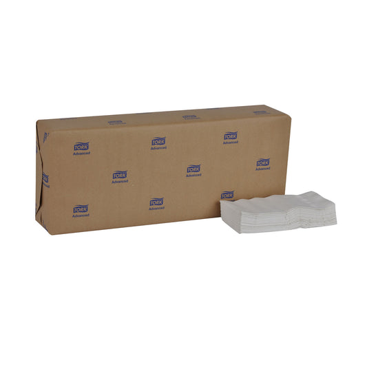 Dinner Napkin, Advanced, White, 2-Ply, Embossed, 16.3" x 15", 375/pk, 8 pk/cs (36 cs/plt)