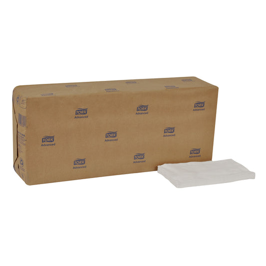 Dinner Napkin, 1/8 Fold, Advanced, White, 3-Ply, Embossed, 16.1" x 17", 290/pk, 6 pk/cs (42 cs/plt)