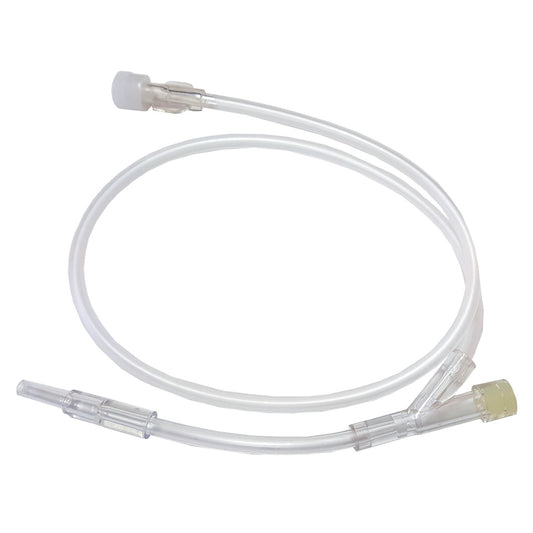 20” IV Extension Set with Injection Site, 100 pc/cs