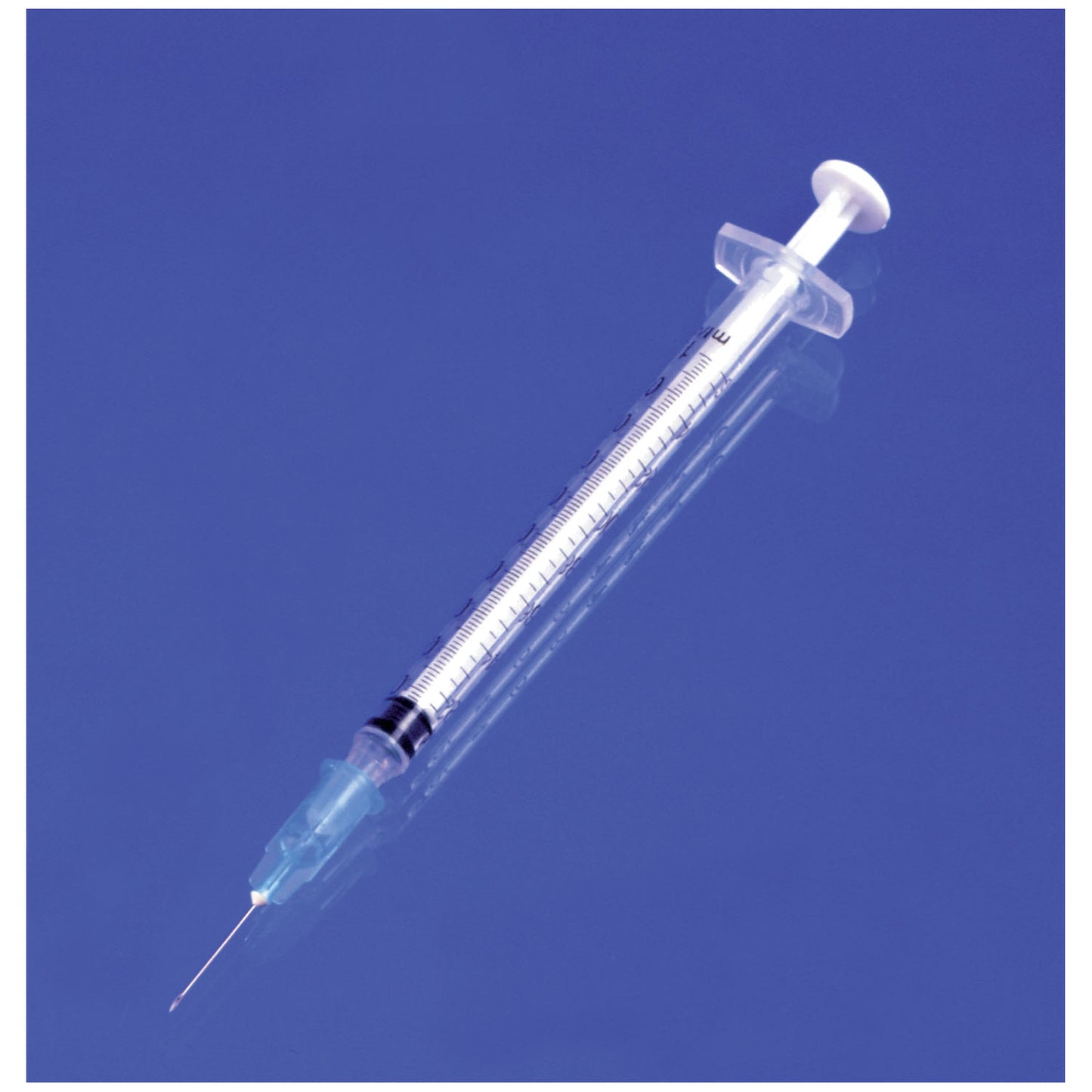 Tuberculin Syringe, 1cc with Needle, 27G x ½", Low Dead Space Plunger, Luer Slip, 100/bx, 10 bx/cs (36 cs/plt)