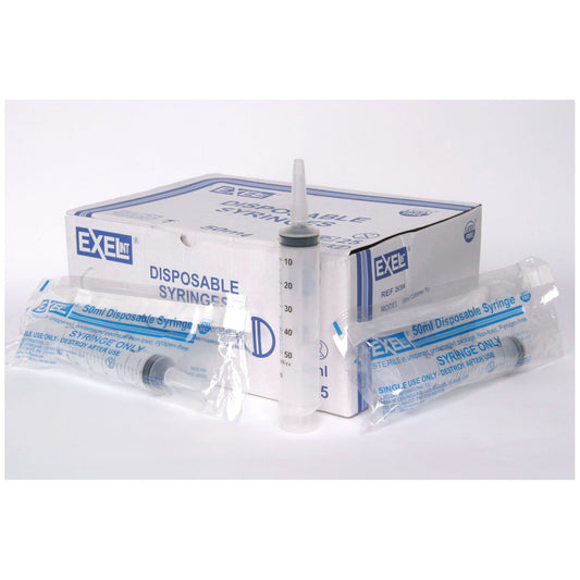 Catheter Tip Syringe, 50-60cc, With Cap, Centric, 25/bx, 6 bx/cs (32 cs/plt)