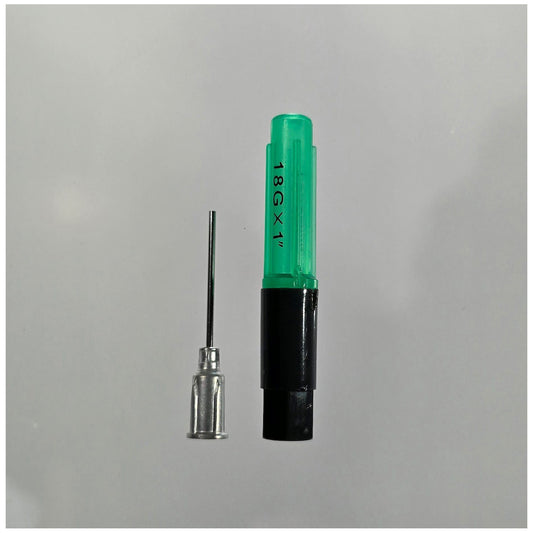 Blunt Needle, 18G x 1", Sterile, Aluminum Hub, 25/bx, 4 bx/cs