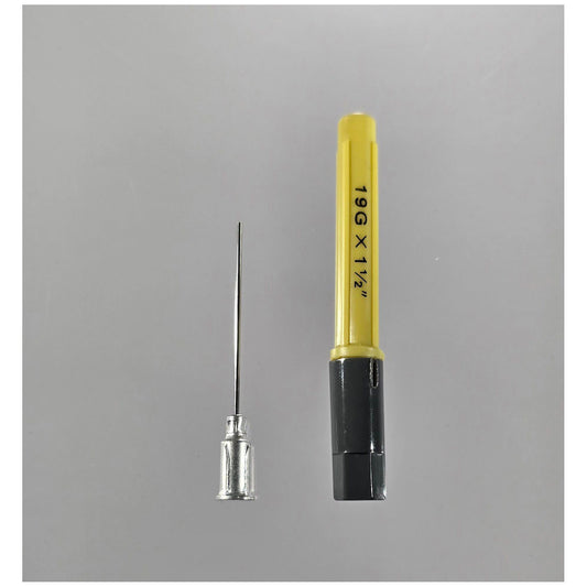 Blunt Needle, 19G x 1½", Sterile, Aluminum Hub, 25/bx, 4 bx/cs