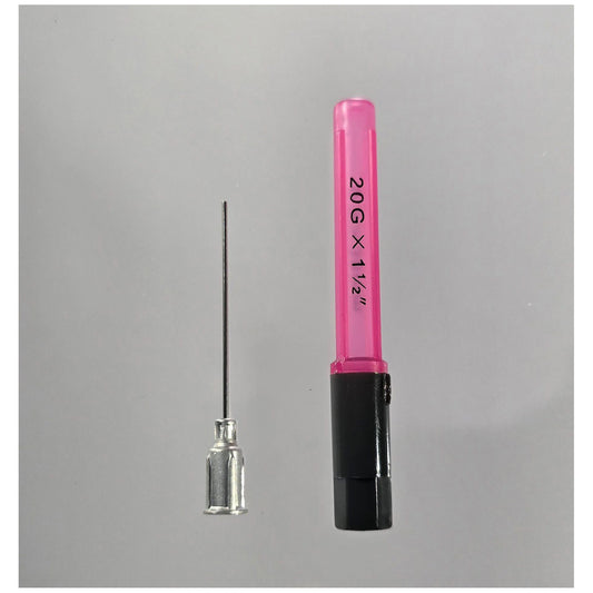Blunt Needle, 20G x 1½", Sterile, Aluminum Hub, 25/bx, 4 bx/cs