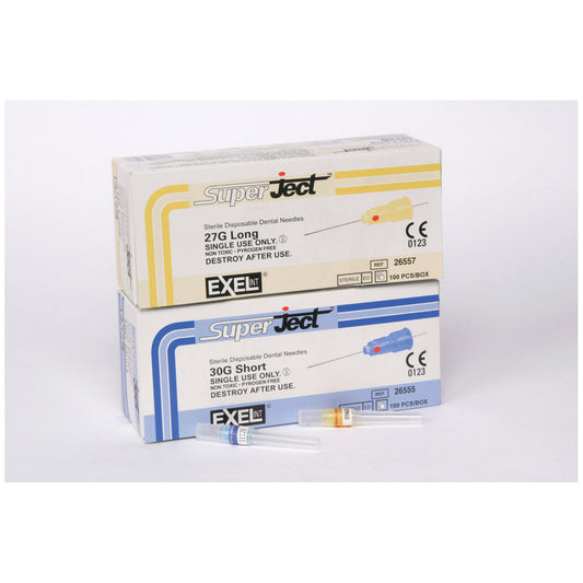 Dental Needle, 27G Long , 100/bx, 10 bx/cs (32mm)
