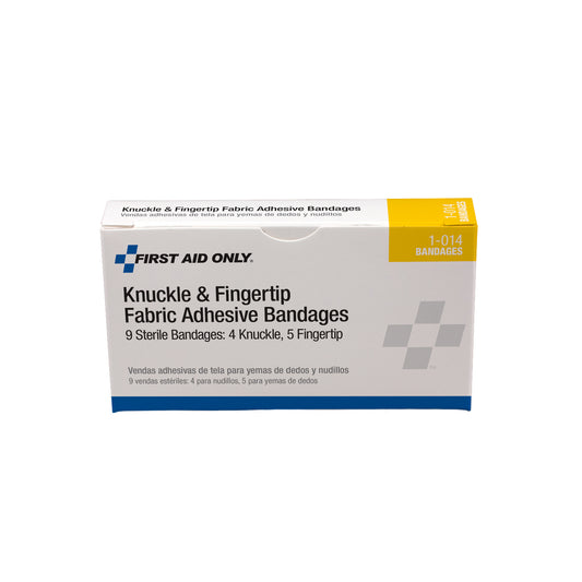 Assorted Fabric Bandages (4 Knuckle, 5 Fingertip)