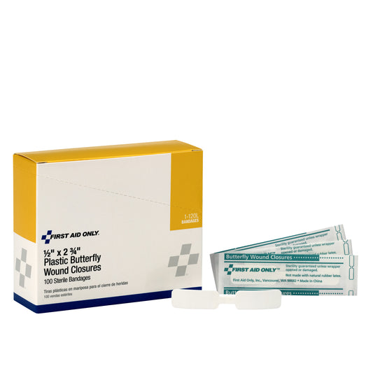 Butterfly Wound Closures, Large, 100/bx