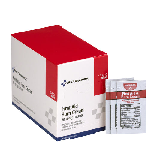 First Aid Burn Cream, 60/bx
