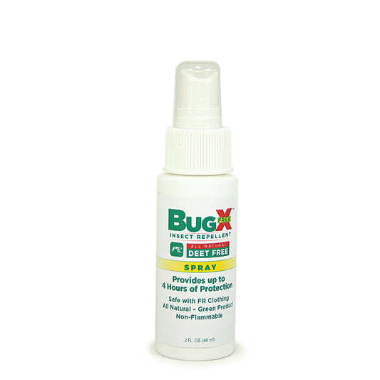 BugX DEET FREE Insect Repellent Spray, 2oz btl , 12/cs