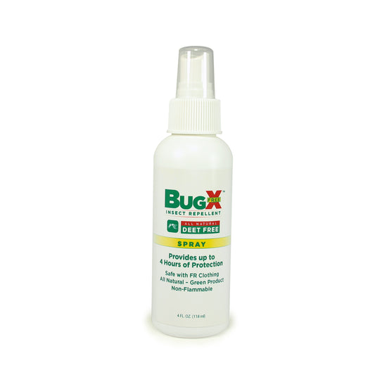BugX DEET FREE Insect Repellent Spray, 4oz btl , 12/cs