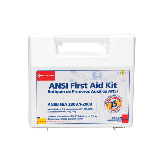 25 Person, 110 Piece Bulk Kit, Plastic Case, 1 ea.