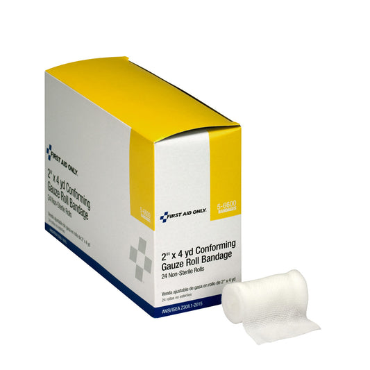 Conforming Gauze, Non-Sterile, 2"x4yd, 24/bx