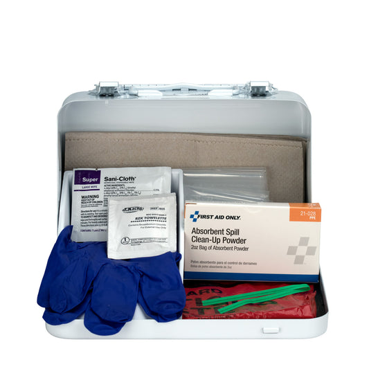 BBP Spill Clean Up Kit, Metal Case