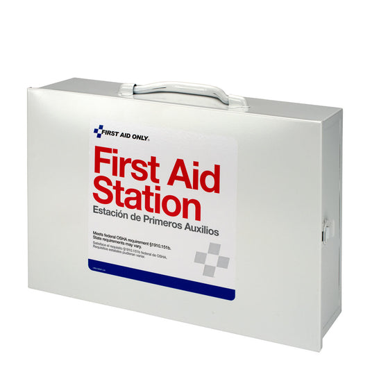 2 Shelf First Aid Metal Cabinet, Custom Logo , 10/cs