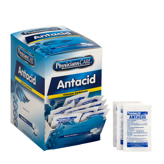 PhysiciansCare Antacid, 2/pk, 50pk/bx