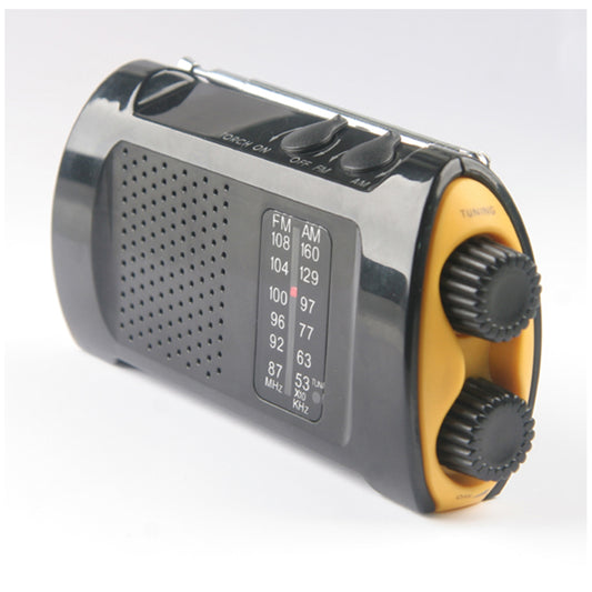 Crank Radio Flashlight