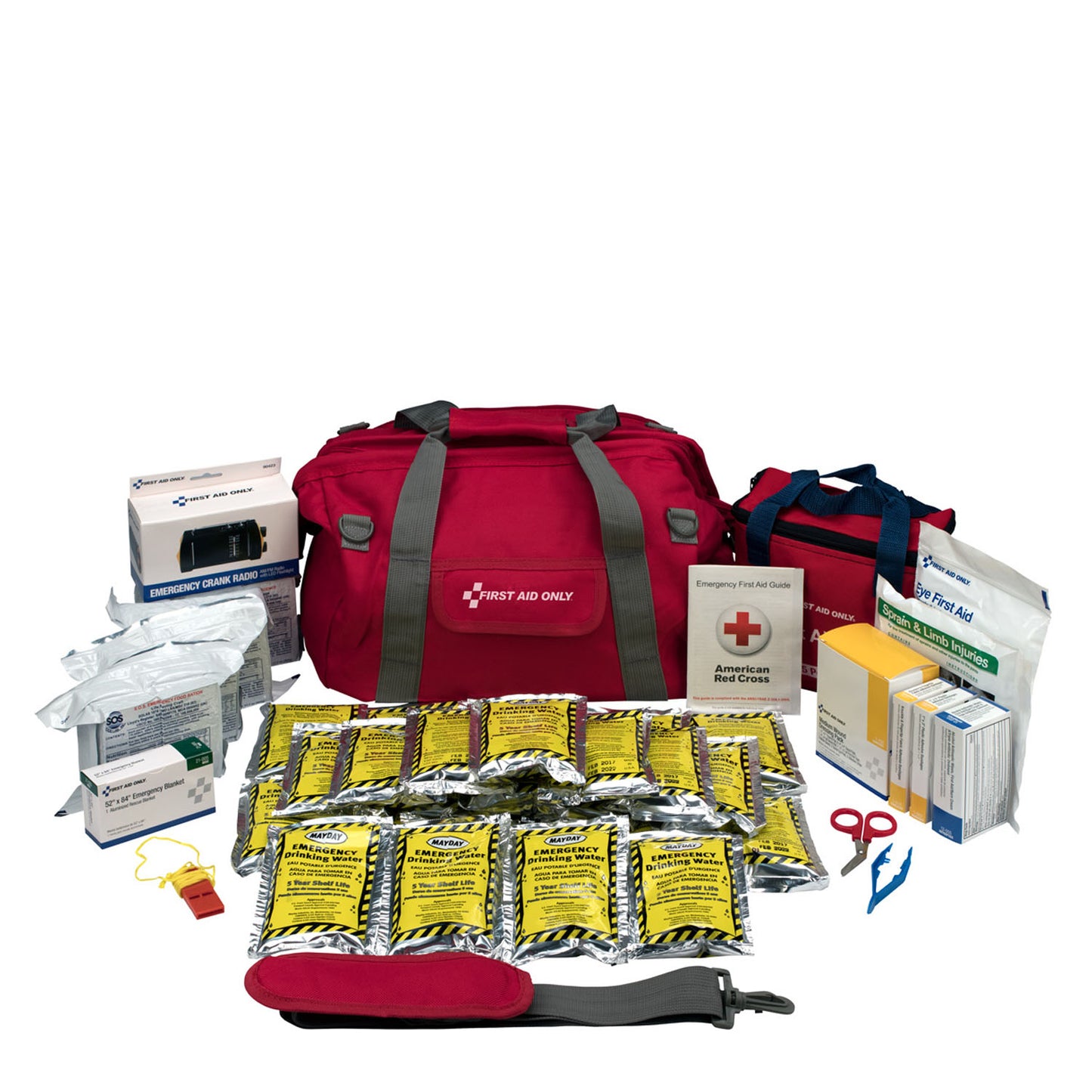 Emergency Preparedness, 24 Person, Large Fabric bg