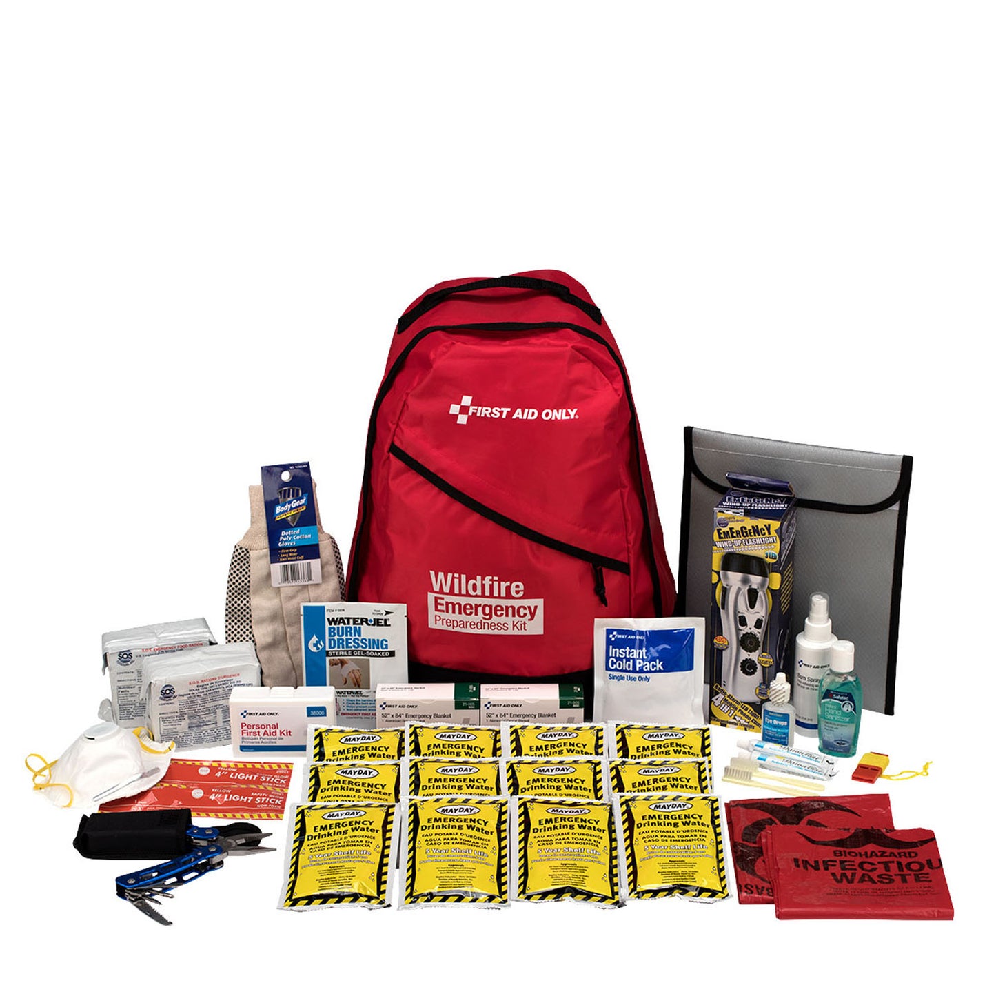 Emergency Preparedness Backpack, Wildfire