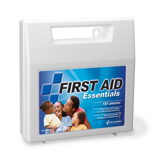 First Aid Kit, 181 Piece, Plastic Case