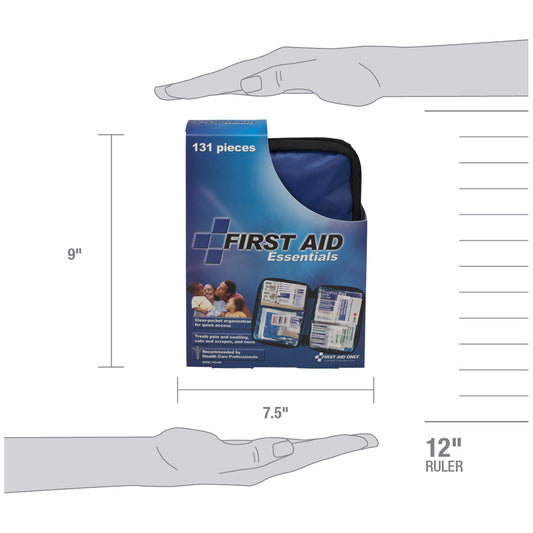 First Aid Kit, 131 Piece, Fabric Case