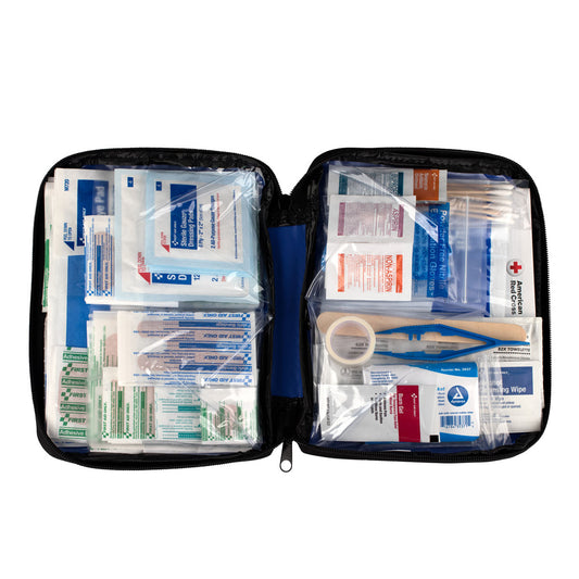 First Aid Kit, 200 Piece, Fabric Case, 6/cs