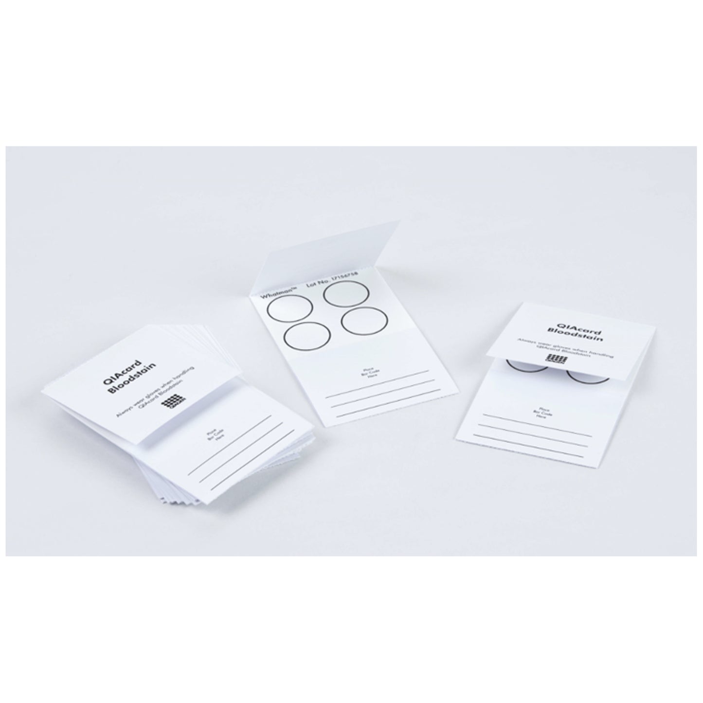 Blood Stain Cards, 100/pk