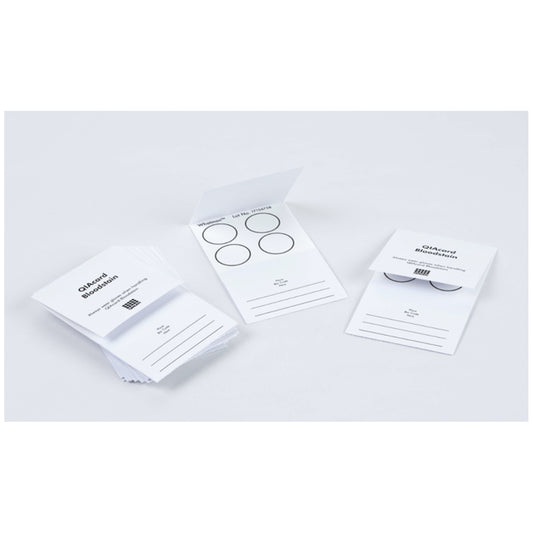 Blood Stain Cards, 100/pk